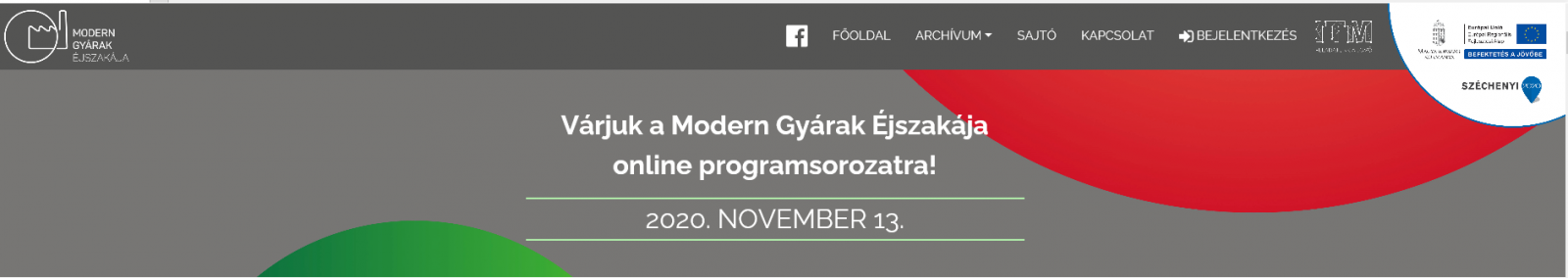 Modern gyárak éjszakája