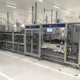 Ausführung und Lieferung der Powermodule-Vormontagelinie