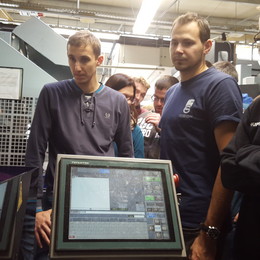 Betriebsbesuch seitens der MSC Maschineningenieure