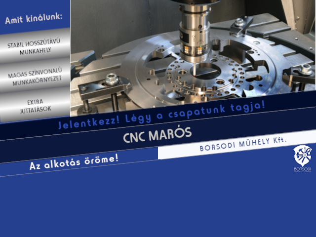 CNC marós 